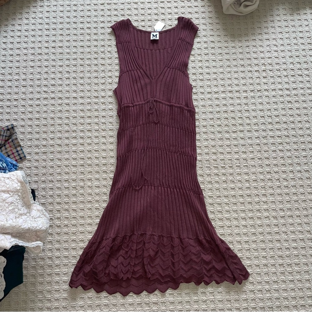 Missoni knit midi dress EUC